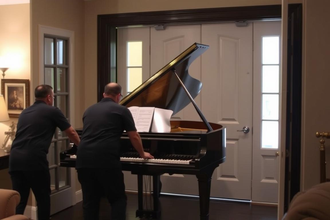 grand piano moving