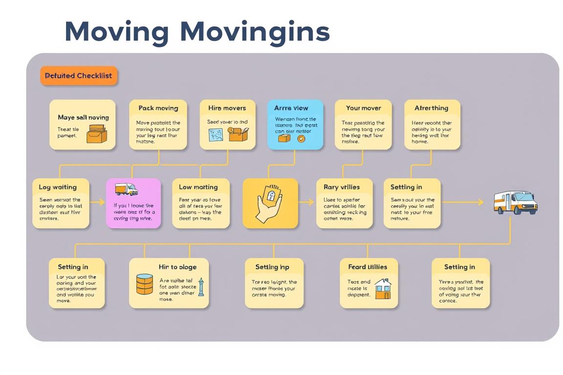 moving timeline checklist